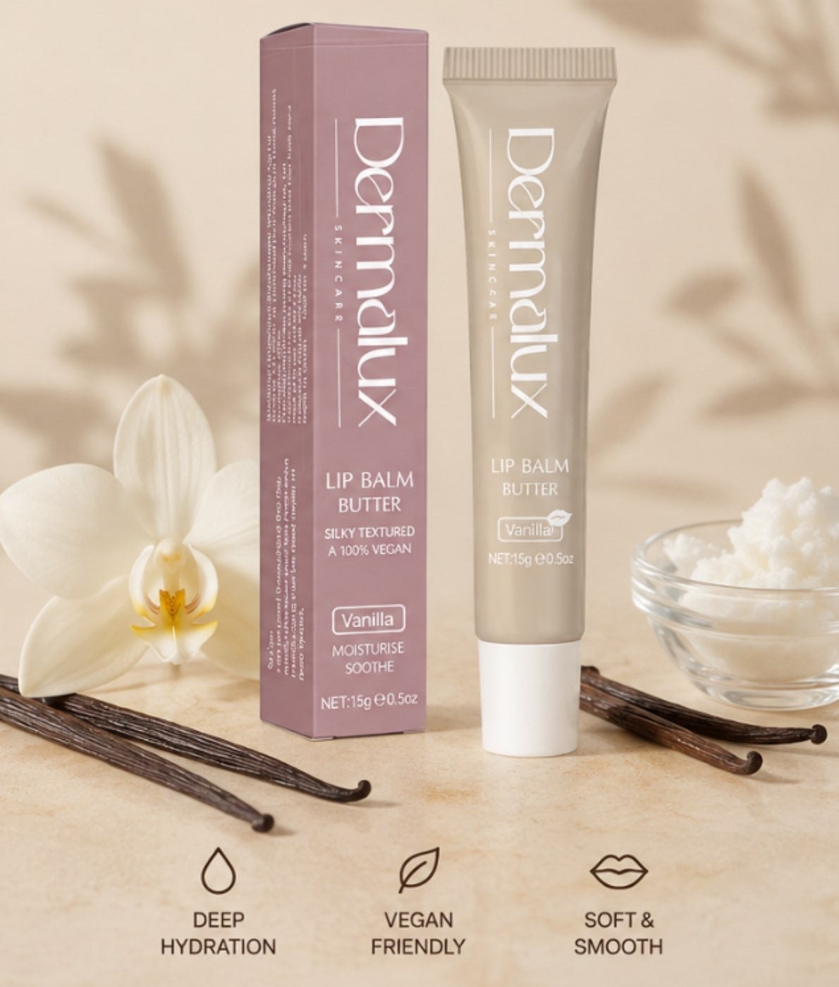 Vanilla Lip Balm Butter